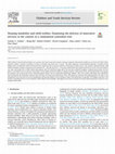 Research paper thumbnail of Housing instability and child welfare: Examining the delivery of innovative services in the context of a randomized controlled trial