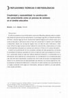 Research paper thumbnail of Creatividad y Razonabilidad: la Construcción del Conocimiento como un Proceso de Semiosis en el Ambito Educativo