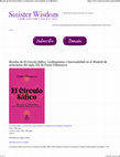 Research paper thumbnail of Reseña de El Círculo Sáfico: Lesbianismo y bisexualidad en el Madrid de principios del siglo XX de Paula Villanueva