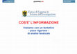 Research paper thumbnail of Metodi, Sistemi e Tecnologie per l'OSINT - L'informazione