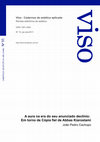 Research paper thumbnail of A aura na era do seu anunciado declínio: Em torno de Cópia fiel de Abbas Kiarostami [The Aura in the Era of its Proclaimed Decline: Some Notes on Certified Copy by Abbas Kiarostami].