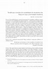 Research paper thumbnail of Tendencies and tensions in the sociability of students from African countries where Portuguese is the official language at two Brazilian universities