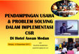 Research paper thumbnail of Pelatihan Pendampingan CSR bagi UMKM