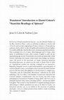 Research paper thumbnail of Cohn and Jun, "Translator's Introduction" to Daniel Colson, "Anarchist Readings of Spinoza"