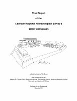 Research paper thumbnail of Final Report of Cochuah Regional Archaeological Survey’s 2003 Field Season