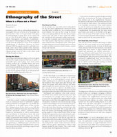 Research paper thumbnail of Ethnography of the Street: When is a Place not a Place?