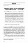 Research paper thumbnail of Endurance training on low-carbohydrate and grain-based diets: A case study