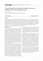 Research paper thumbnail of A Statistical Approach for Estimating The Probability of Occurrence of Earthquake on The Northern Anatolian Fault Zone