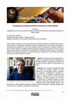 Research paper thumbnail of Fundamentos de Inteligencia Artificial: Entrevista con Antonio Benítez