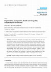 Research paper thumbnail of Regionalizing Immigration, Health and Inequality: Iraqi Refugees in Australia