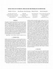 Research paper thumbnail of Detection of Synthetic Speech for the Problem of Imposture