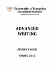 Research paper thumbnail of Advanced Writing 