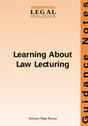 Research paper thumbnail of Learning about Lecturing Law