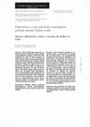 Research paper thumbnail of Disposition to vote and media consumption patterns among Chilean youth