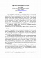 Research paper thumbnail of Avrupa Vatandaşlığı ve Eğitim