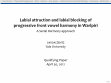 Research paper thumbnail of Labial attraction and labial blocking of progressive front vowel harmony in Warlpiri: A Serial Harmony approach