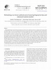 Research paper thumbnail of Biohashing: two factor authentication featuring fingerprint data and tokenised random number