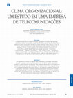 Research paper thumbnail of Cultura e Clima Organizacional_Artigo Premiado_FGV-SP-RAE_PWC