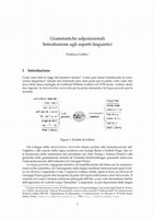 Research paper thumbnail of Grammatiche adposizionali