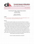 Research paper thumbnail of Confronting the other: Understanding empathy