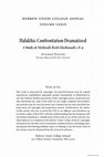 Research paper thumbnail of Halakhic Confrontation  in Mishnah Rosh Hashanah 2:8-9