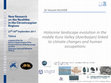 Research paper thumbnail of Holocene landscape evolution in the middle Kura Valley (Azerbaijan) linked to climate changes and human occupations