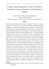 Research paper thumbnail of Creating a Learning Organization: Teachers’ Perception on Professional Learning Communities in Selected Schools of Maldives