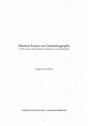 Research paper thumbnail of Film Directing: Masters Essays on Cinematography  Edited by Eugene Doyen