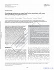 Research paper thumbnail of Developing consensus on important factors associated with lower limb prosthetic prescription and use .