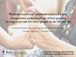 Research paper thumbnail of "Person-centered/person-centred care"