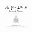 Research paper thumbnail of As You Like It Director's Playbook