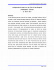 Research paper thumbnail of Independent learning as part of an English proficiency course