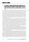 Research paper thumbnail of S. BAZZI, ARAB NEWS AND CONFLICT: A MULTIDISCIPLINARY DISCOURSE STUDY