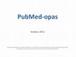 Research paper thumbnail of PubMed-opas