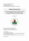 Research paper thumbnail of Dissertation+External reviews+Responses_The Vernacular Bibles of Italian Jewish Communities from the Middle Ages to the Age of the Ghetto: The Biblical Translation as a Stage for Polemics_2010-2011