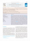 Research paper thumbnail of Physiological and histopathological changes in the liver of male rats exposed to paracetamol and diazinon