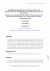 Research paper thumbnail of Posibilidades de la web 2.0 en los procesos de enseñanza-aprendizaje del aula. Análisis de una práctica de innovación docente en el grado de Publicidad de la Universidad de Cádiz