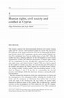 Research paper thumbnail of Human Rights, Civil Society and Conflict in Cyprus: Exploring the Relationships