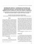 Research paper thumbnail of Distribución vertical y abundancia estacional del microzooplancton y su relación con los factores ambientales en Turpialito, Golfo de Cariaco, Venezuela