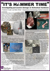 Research paper thumbnail of It's Hammer Time! Investigating percussion damage on British Acheulean handaxes (Poster)