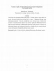 Research paper thumbnail of Variation of quality of work life of academic professional in Bangladesh: A Discriminant Analysis