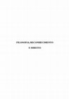 Research paper thumbnail of O Idealismo Especulativo e o Problema da Fundamentação Ético-Política da Mediação Institucional e do Reconhecimento Intersubjetivo na Filosofia Prática Contemporânea