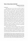 Research paper thumbnail of Morte e vida nas ruas de São Paulo: a biopolítica vista do Centro