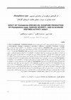 Research paper thumbnail of EFECT OF Trichoderma SPECIES ON ZOOSPORE PRODUCTION OF Phytophthora sojae, DISEASE SEVERITY, AND GLUCANASE ENZYMES ACTIVITY ASSAY