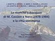 Research paper thumbnail of Pularchàios 2012. Le ricerche subacquee di M. Cassien a Nora (1978-1984) e la città sommersa