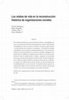 Research paper thumbnail of Los relatos de vida en la reconstrucción histórica de organizaciones sociales