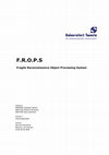 Research paper thumbnail of Fragile Reconnaissance Object Processing System