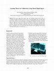 Research paper thumbnail of Learning Theory for Collaborative Large Shared Digital Spaces