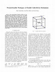 Research paper thumbnail of Wrench-feasible workspace of parallel cable-driven mechanisms