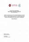 Research paper thumbnail of Applicazione delle tecniche biomolecolari per la caratterizzazione e il monitoraggio di siti contaminati da solventi clorurati. Biomonitoraggio di siti contaminati da solventi clorurati. (B. Matturro) -> PLEASE CITE THIS ARTICLE AS "Matturro B., 2009" <-